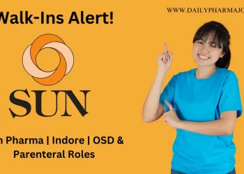 Sun Pharma Hiring in Indore – Walk-in for OSD & Parenteral Roles