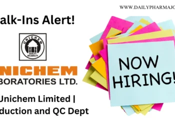 Unichem Laboratories Hiring For Production and QC Dept