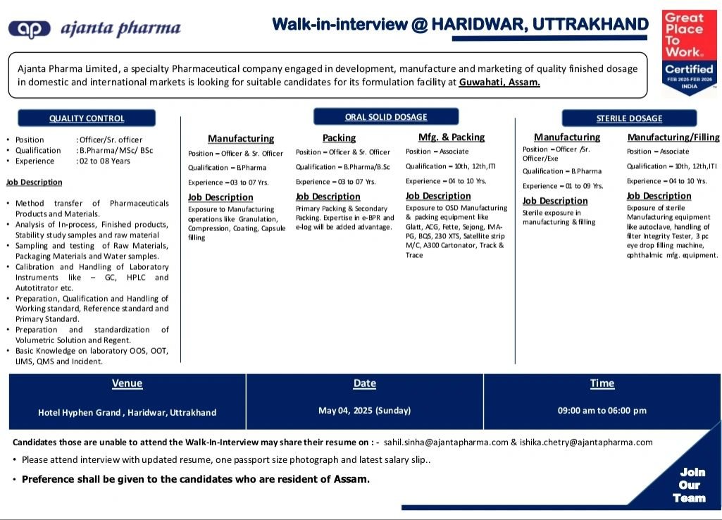 Ajanta Pharma
