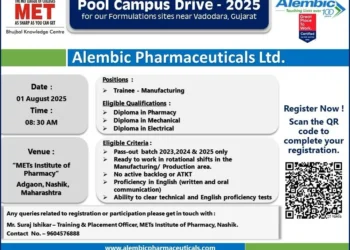 🎓 Pool Campus Drive 2025 – Alembic Pharmaceuticals Ltd.