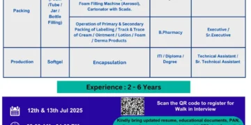 APL Healthcare Ltd. (Aurobindo) – Walk-In Interview for Packing & Softgel Production Roles!