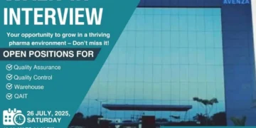 Avenza Pharmaceuticals Walk-In Interview – Hiring for QA, QC, Warehouse & QAIT | 26th July 2025