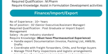 Bharat Parenterals Ltd. Walk-In Interview – Hiring for Formulation, Finance & Export Roles | 14th & 15th July 2025