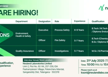 🚨 Walk-In Interview at Neuland Labs – 31st July 2025!