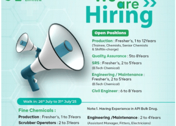 Arene Lifesciences Limited – Walk-in Interviews