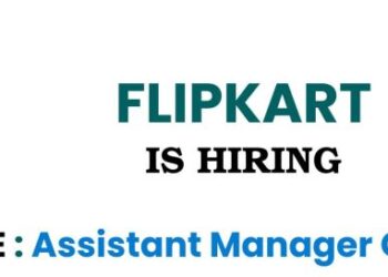 Flipkart Hiring: Assistant Manager