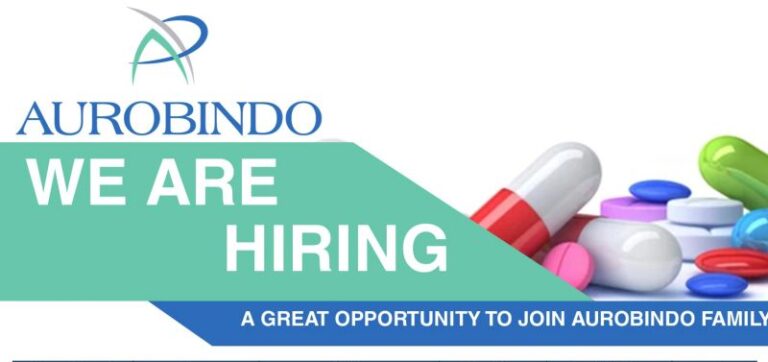 Aurobindo Pharma | Recruitment 2025 | Multiple Openings
