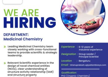 Jubilant Biosys – Hiring for Group Leader / Principal Scientist