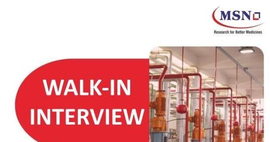 Walk-In Interview: API Production and Quality Control at MSN Laboratories