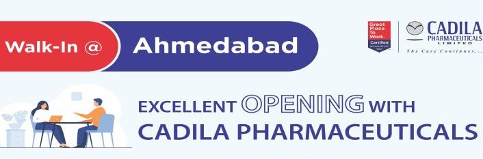 Cadila Pharmaceuticals – Walk-In Interview for Central Packing & Production (OSD) on 20th September 2025