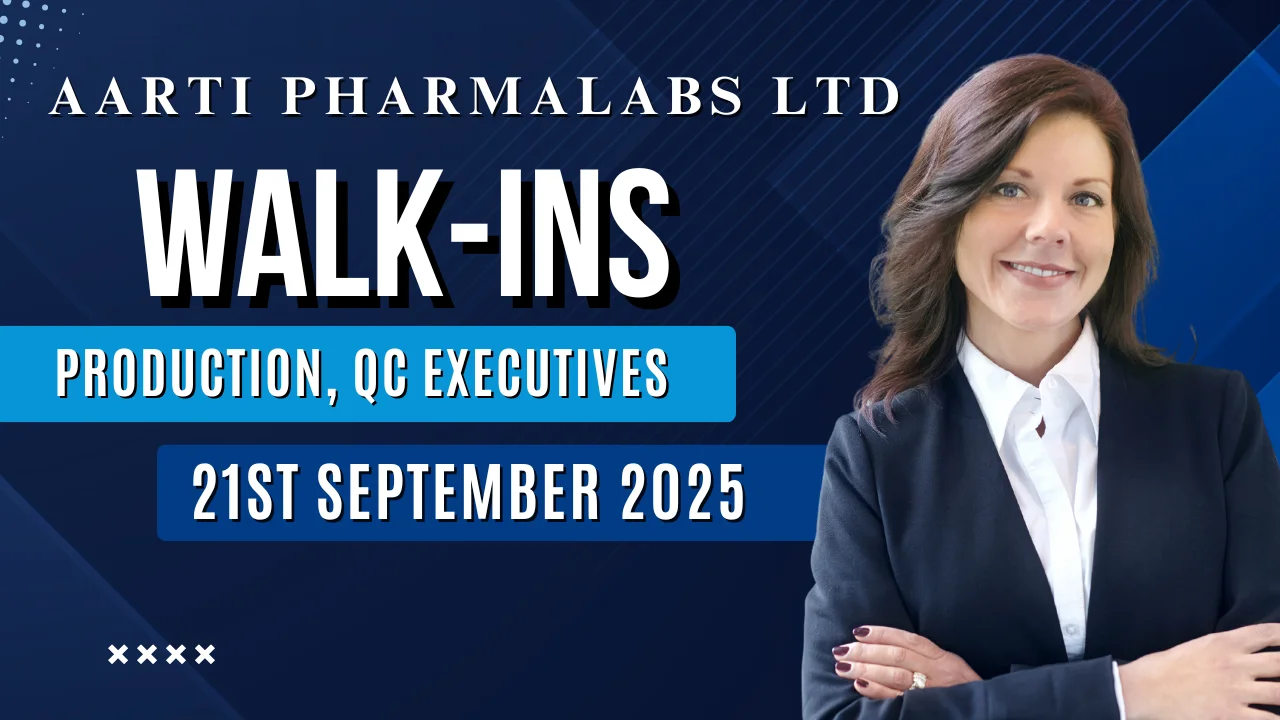 Aarti Pharmalabs Ltd jobs