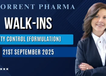 Torrent Pharma – Walk-in Interview for Executive / Technical Assistant in Quality Control (Formulation) on 21st September 2025