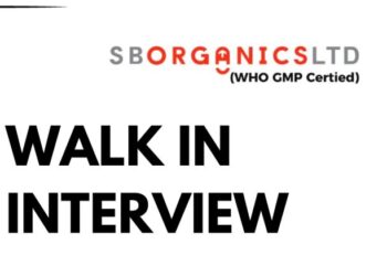 SB Organics Ltd – Walk-In Interviews on 12th & 13th September 2025