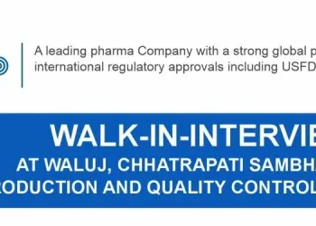 Indoco Remedies Ltd. – Walk-In Interviews for Production & Quality Control Departments on 17th October 2025
