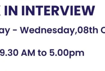 Mallisetti Pharma Labs Pvt Ltd – Walk-in Interviews on 8th October 2025