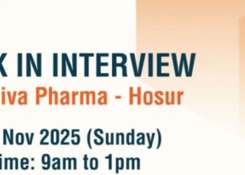 Maiva Pharma Walk-In Interview in Hosur – 09th November 2025