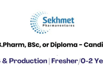 Sekhmet Pharmaventures – Walk-In Drive on 23rd to 28th October 2025