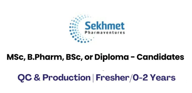 Sekhmet Pharmaventures – Walk-In Drive on 23rd to 28th October 2025
