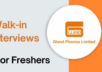 Gland Pharma Ltd – Mega Apprentice Walk-In Drive on 30th October 2025