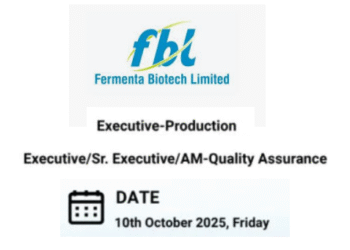 Fermenta Biotech Ltd – Career Fair on 10th October 2025
