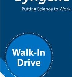 Syngene International Ltd – Walk-In Drive for Biopharmaceutical Operations on 11th October 2025