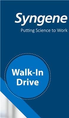 Syngene International Ltd – Walk-In Drive for Biopharmaceutical Operations on 11th October 2025