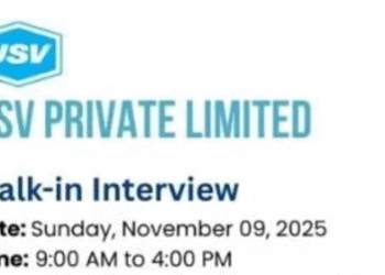 USV Private Limited – Walk-In Interview for Multiple Departments on 09 November 2025