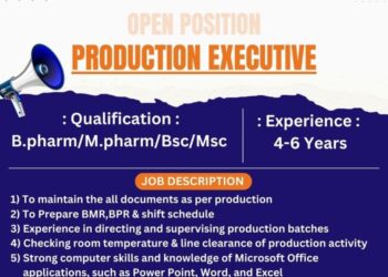 Base Medico Pvt. Ltd. – Hiring for Production Executive ||