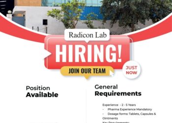 Radicon Laboratories Ltd – Hiring for QC Officer / QC Executive ||