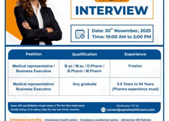 OPES Healthcare – Walk-In Interview on 30th November 2025