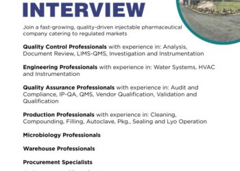 Itaan Pharma Pvt Ltd – Walk-in Interviews for Multiple Departments on 29th & 30th November 2025