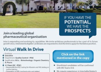 Intas Pharmaceuticals Ltd. – Virtual Walk-In Drive for Quality Control (IPQC) Department |