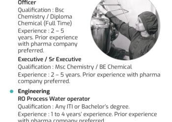 Zydus Lifesciences – Walk-in Interviews for Production & Engineering on 26th November 2025