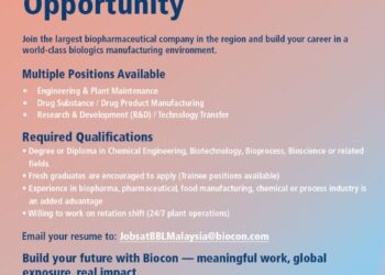 Biocon Biologics Walk-In Interview – Multiple Departments on 11 December 2025 & 13 December 2025
