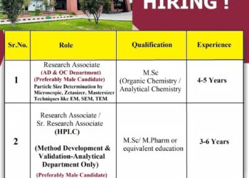 Accuprec Research Labs Pvt. Ltd. – Hiring For Research & Analytical Positions || Apply Now