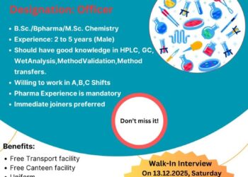 Alivira Animal Health Limited – Walk-In Interview on 13 December 2025