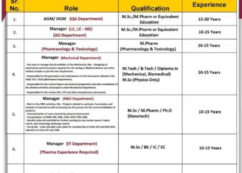 Accuprec Research Labs Pvt. Ltd – Job Openings for Senior Positions || Apply Now