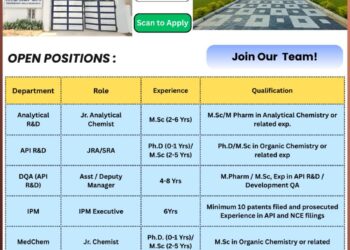 Morepen Proprietary Drug Research Pvt. Ltd. – Hiring For R&D Department || Apply Now