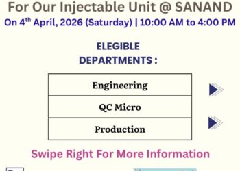 Emcure Pharmaceuticals Ltd – Walk-In Interview For Multiple Departments on 04 April 2026
